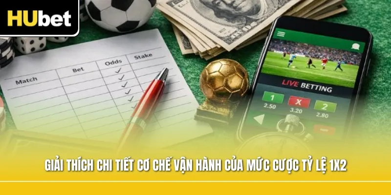 Giải thích chi tiết cơ chế vận hành của mức cược tỷ lệ 1X2