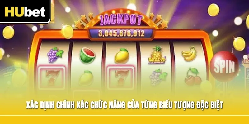 Xác định chính xác chức năng của từng biểu tượng đặc biệt